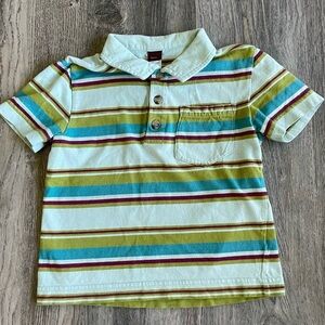 Tea boys Striped Collared Shirt, size 3T